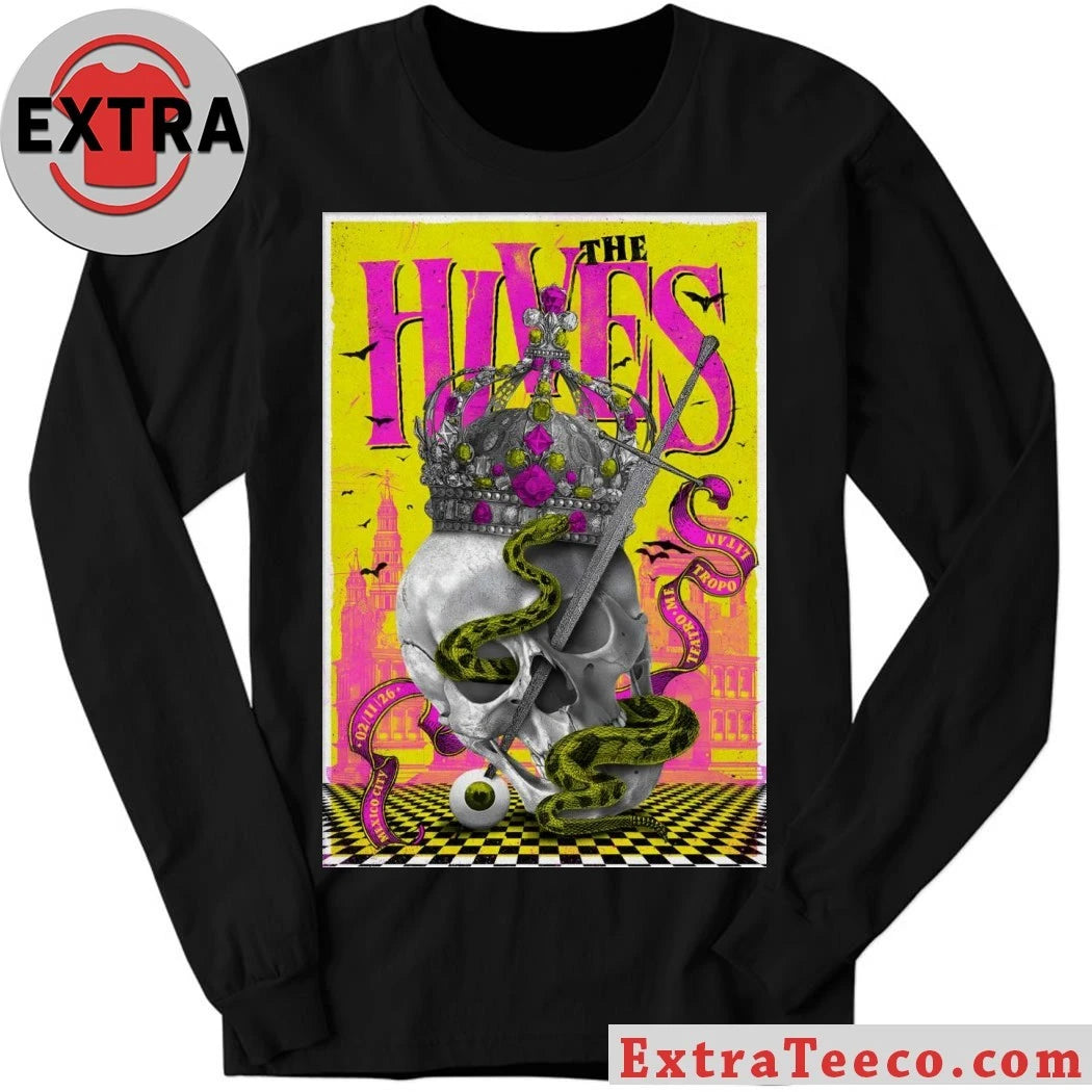 Official The Hives Teatro Metropólitan Mexico Feb 11 2026 Poster Shirt