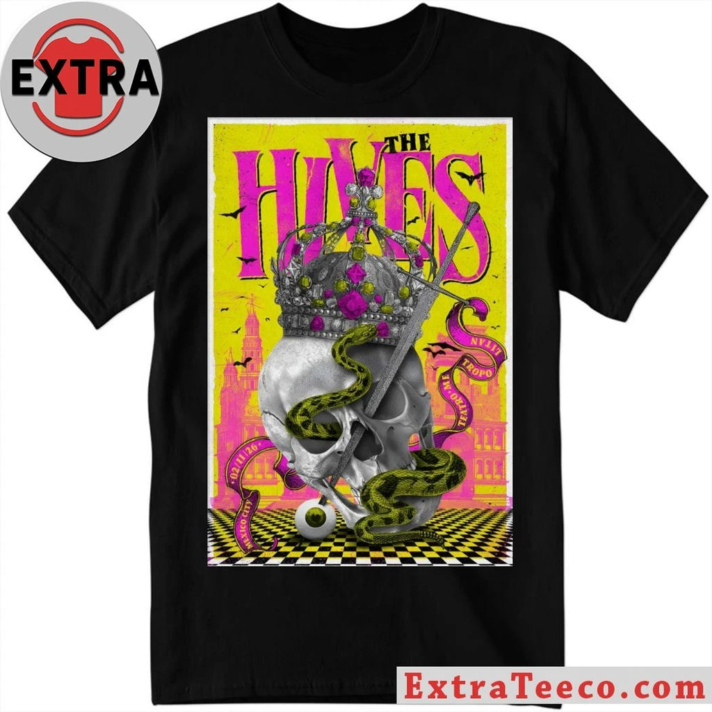 Official The Hives Teatro Metropólitan Mexico Feb 11 2026 Poster Shirt