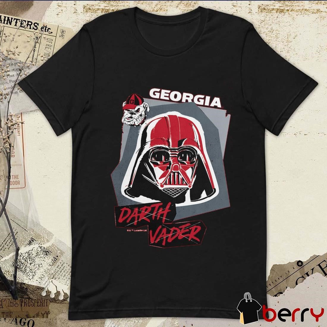 The Northwest Group Darth Vader Georgia Bulldogs t-shirt