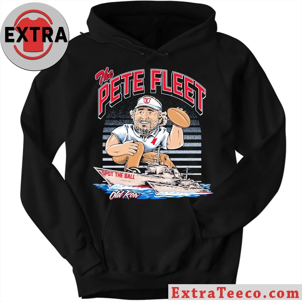 Official The Pete Fleet Spot The Ball Old Row Shirt
