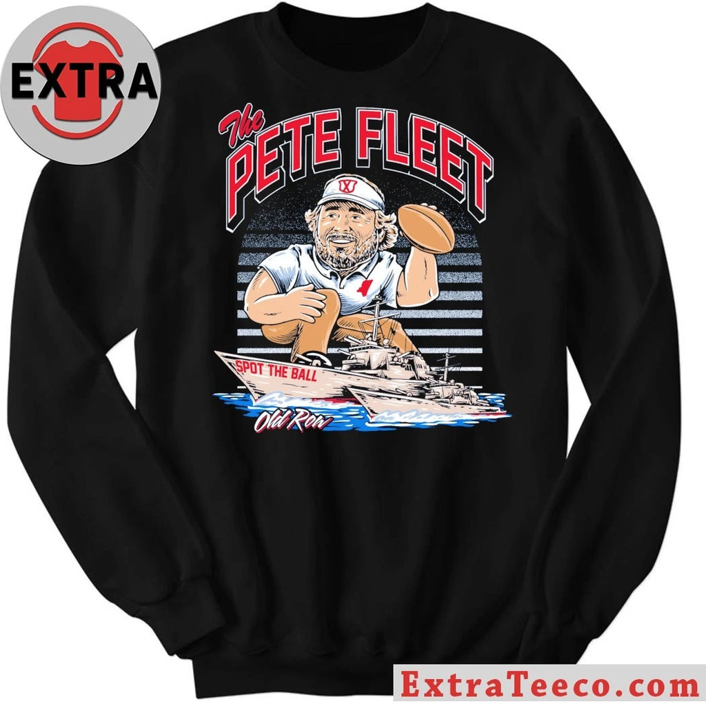 Official The Pete Fleet Spot The Ball Old Row Shirt