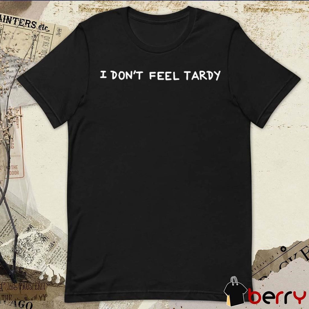 The Tapes Archive Dweezil Zappa Wearing I Don’t Feel Tardy t-shirt
