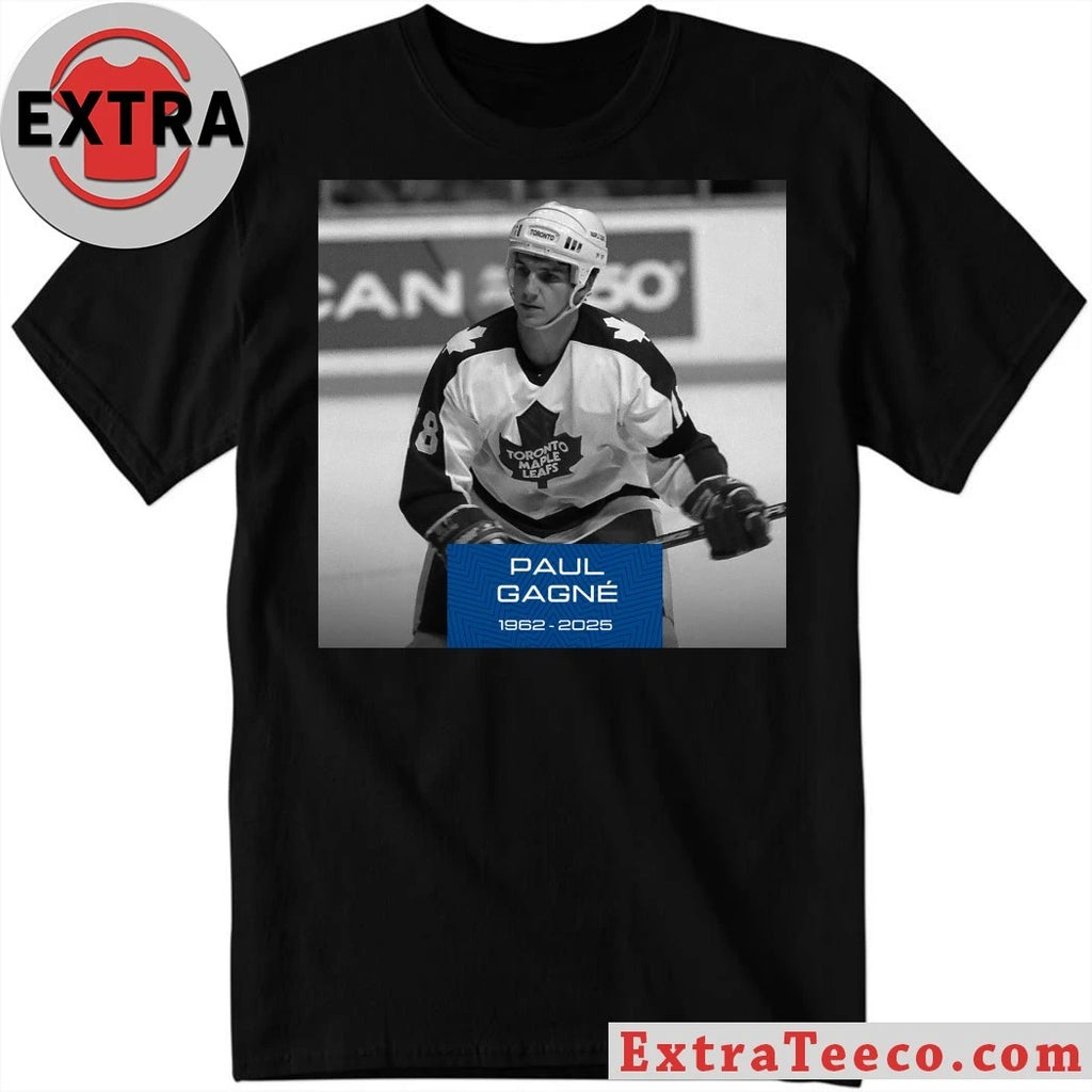Official The passing of former professional ice hockey player Paul Gagné 1962 2025 Shirt
