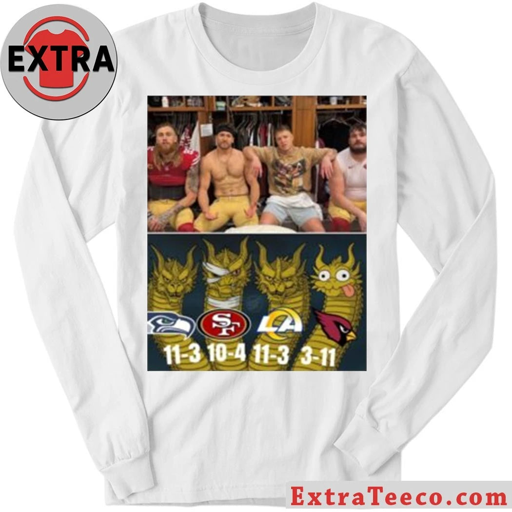 Official TheSFNiners A look at the NFC West Logo T-Shirt