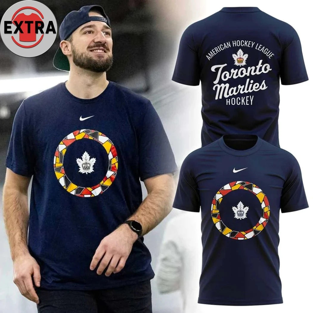 Official Toronto Marlies Indigenous Celebration Game Special Edition T-Shirt