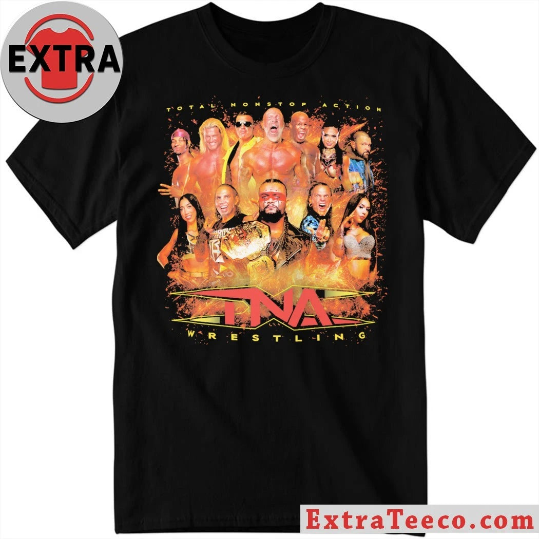 Official Total Nonstop Action TNA Wrestling Impact Shirt