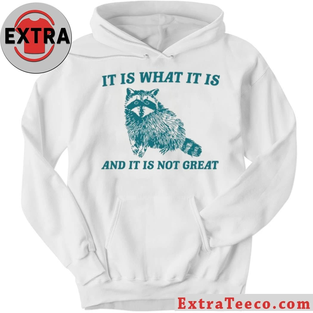 Official Tracketpacer it is what it is and it is not great American panda shirt
