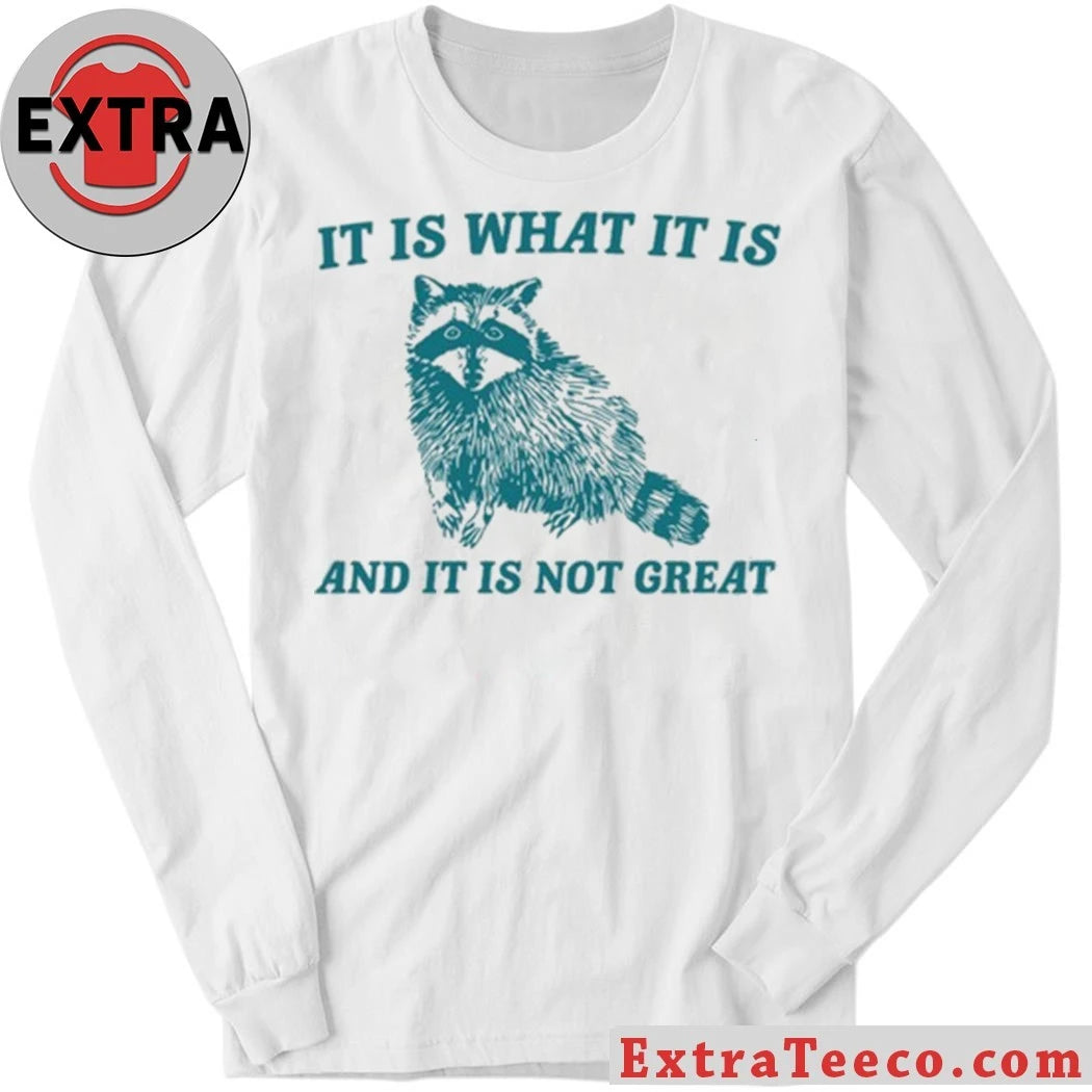 Official Tracketpacer it is what it is and it is not great American panda shirt