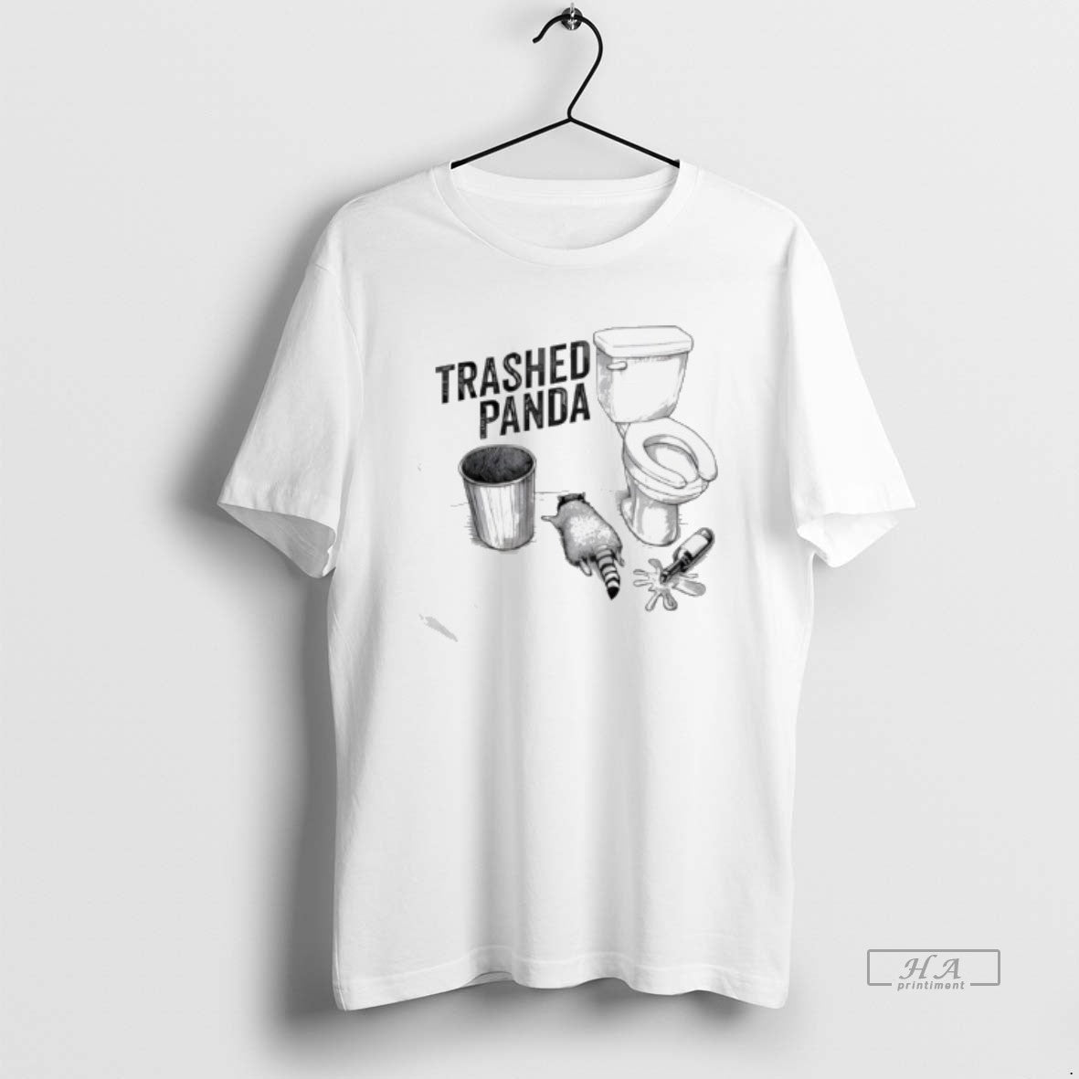 Official Trashed Panda Funny T-Shirts, Hoodie, Sweatshirt | PodTeesHub.com