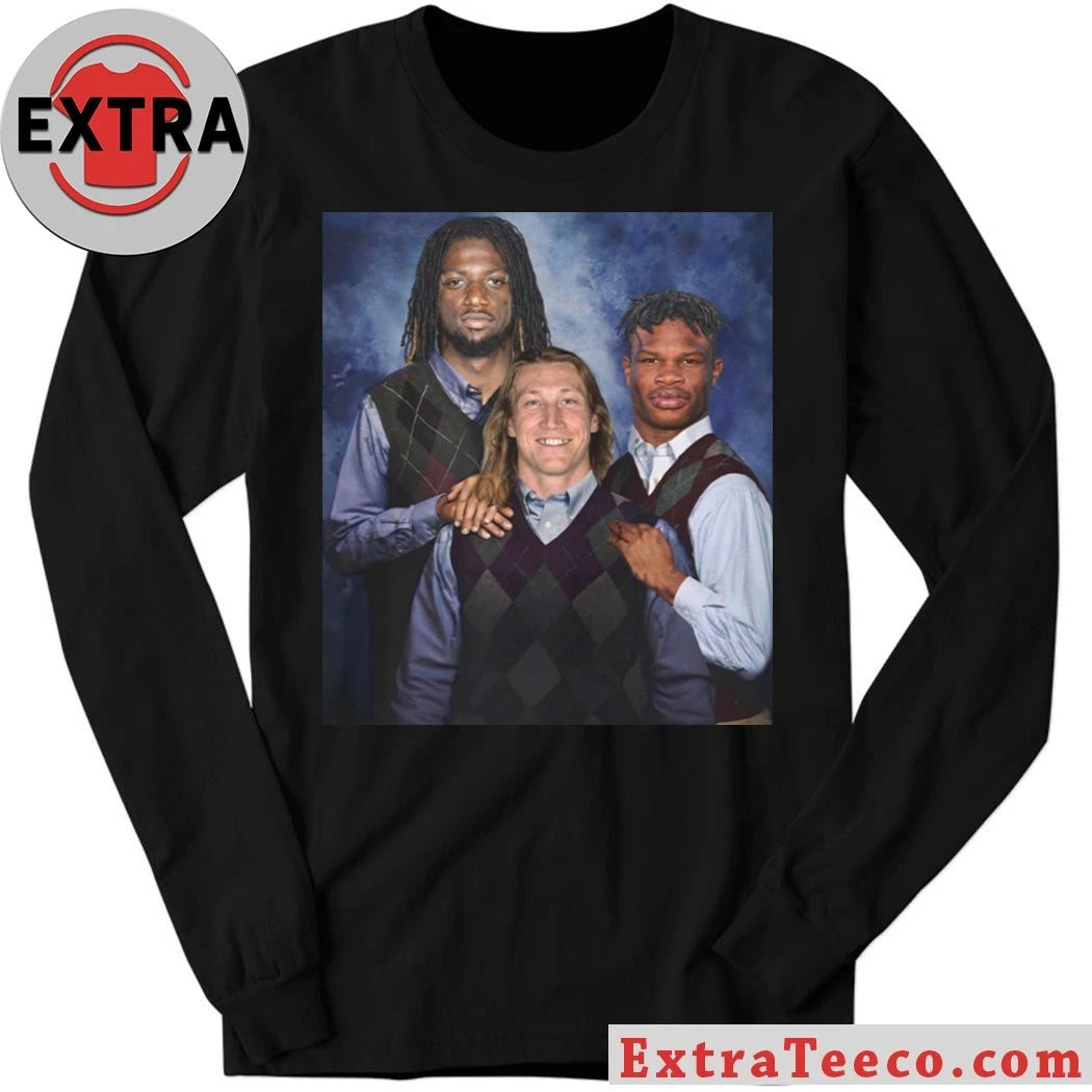 Official Travis Hunter Trevor Lawrence Brian Thomas Jr Step Brothers Shirt