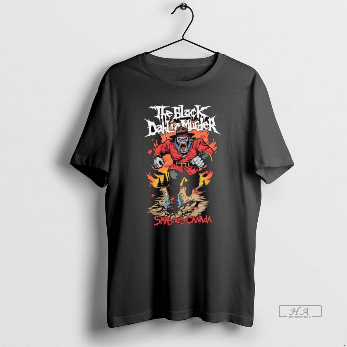 Official Trendy The Black Dahlia Murder Smashes Canada 2025