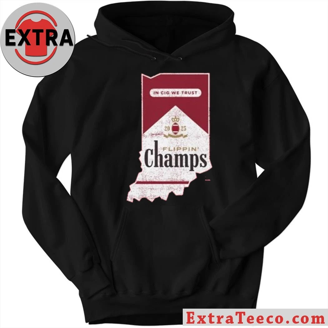 Official Tricia Whitaker Flippin Champs Indiana College Football Fans Shirt