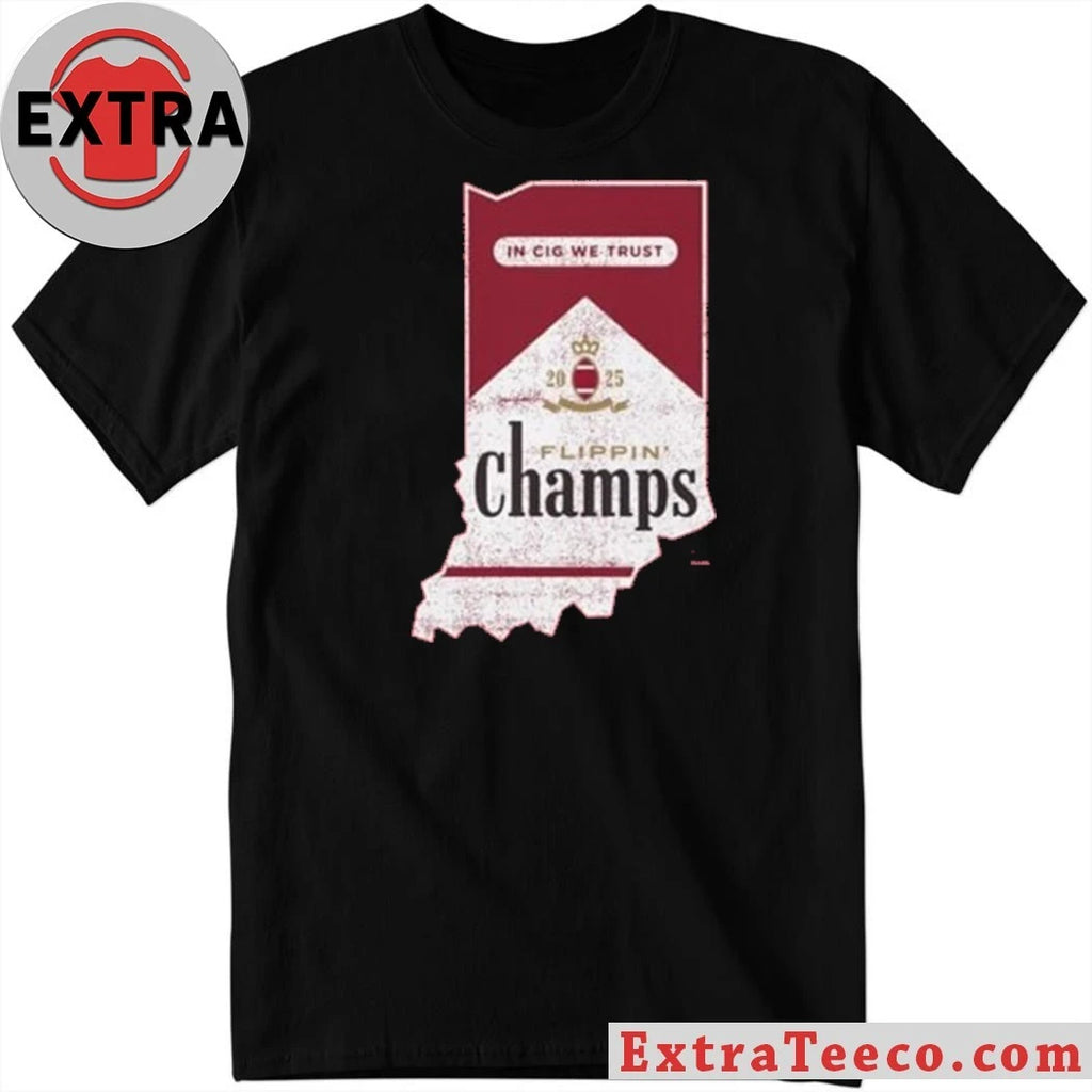 Official Tricia Whitaker Flippin Champs Indiana College Football Fans Shirt
