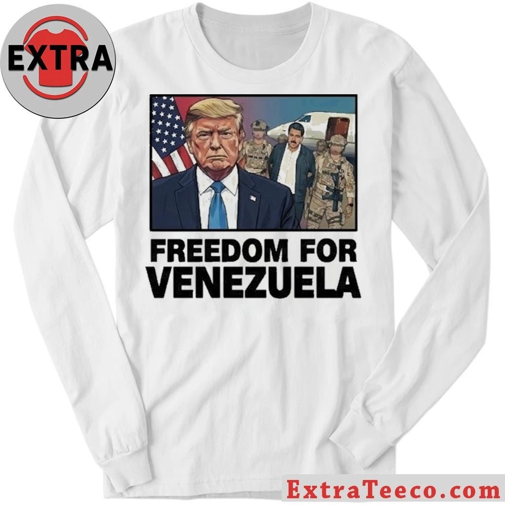 Official Trump Freedom for Venezuela T-Shirt