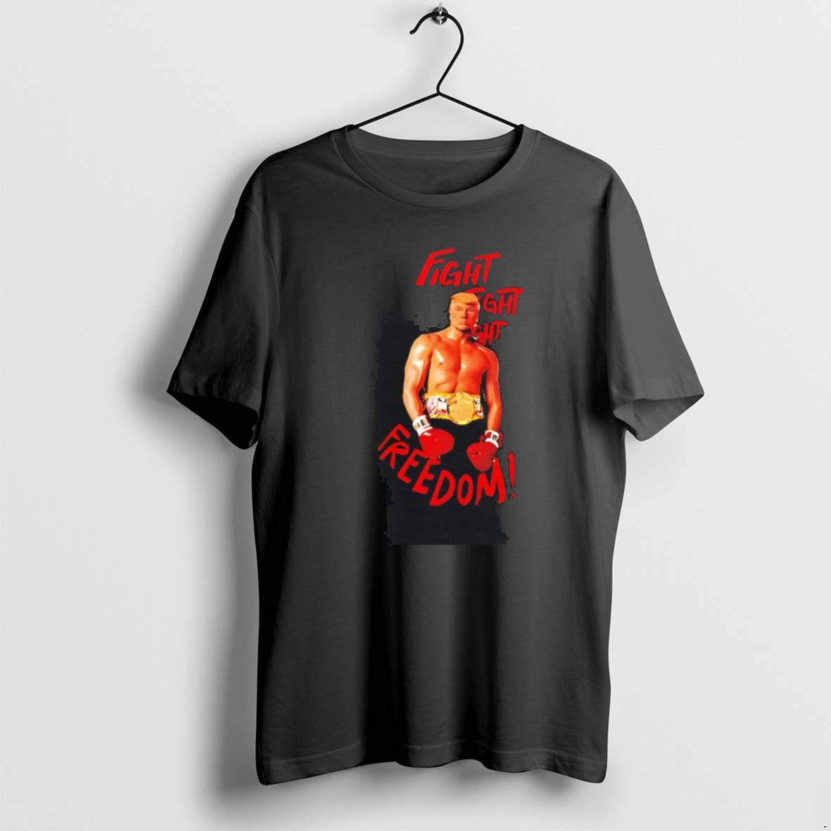 Official Trump Boxer Fight Fight For Freedom T-Shirts, Hoodie, Sweatshirt | PodTeesHub.com