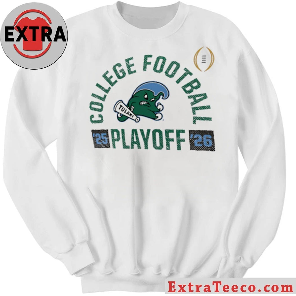 Official Tulane Green Wave 2025-26 College Football Playoff Touchdown Glory Shirt