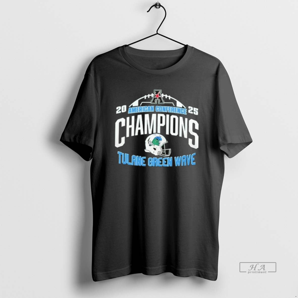 Official Tulane Green Wave 2025 Aac Football Champions Limited Edition T-Shirts, Hoodie, Sweatshirt | PodTeesHub.com