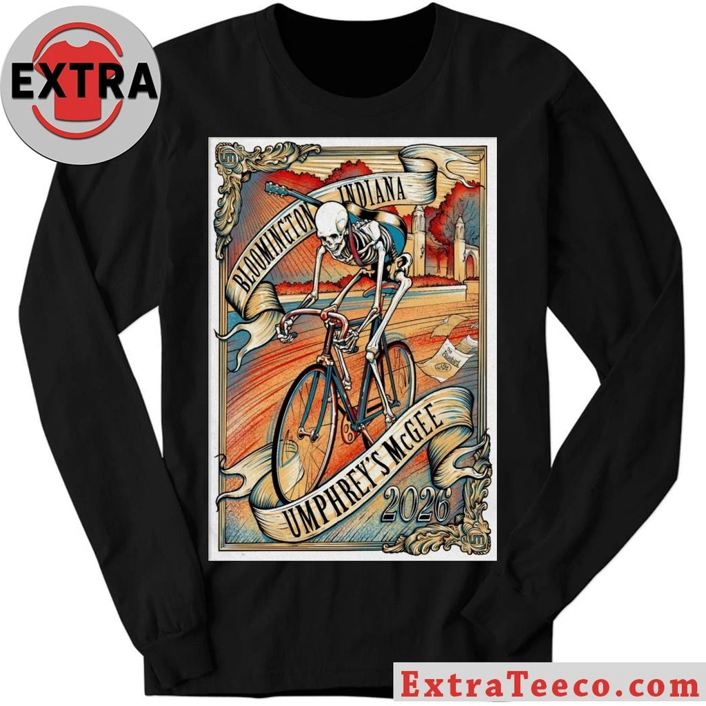 Official Umphrey’s McGee Event Bloomington IN On Jan 29 2026 Poster T-Shirt