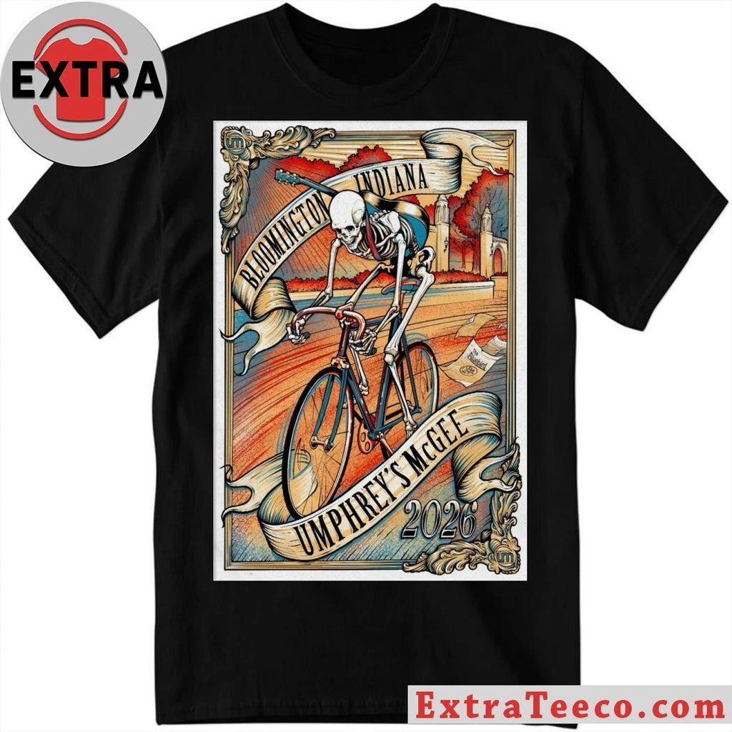Official Umphrey’s McGee Event Bloomington IN On Jan 29 2026 Poster T-Shirt