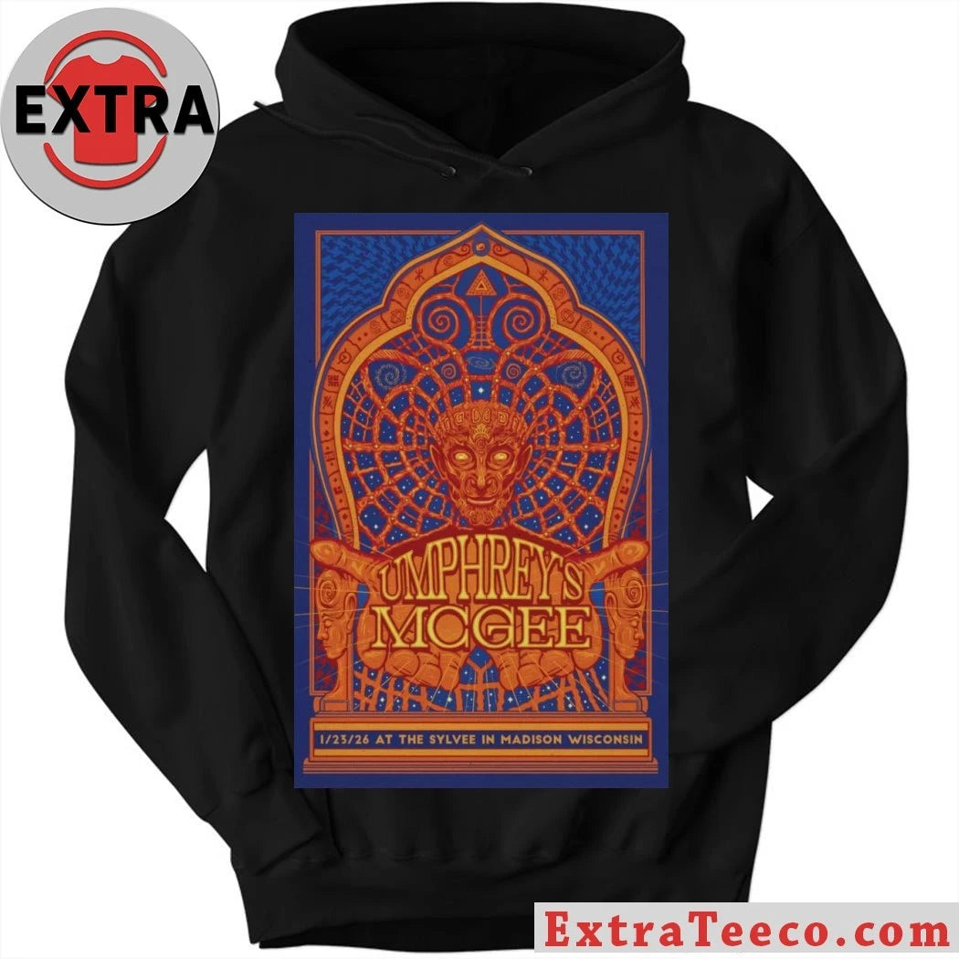 Official Umphrey’s McGee Madison, WI On January 23 2026 Event Poster Shirt