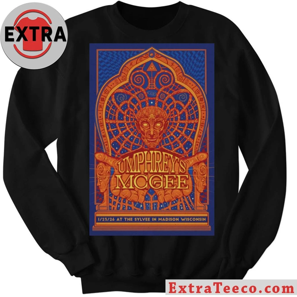 Official Umphrey’s McGee Madison, WI On January 23 2026 Event Poster Shirt