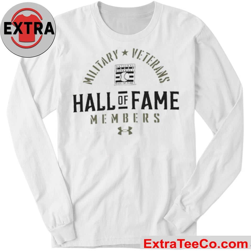 Official Under Armour Baseball Hall of Fame Armed Services Members Shirt