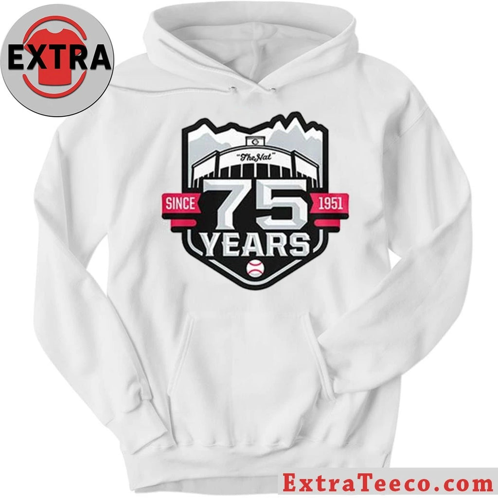 Official Vancouver Canadians 75th Anniversary Logo Hoodie T-Shirt