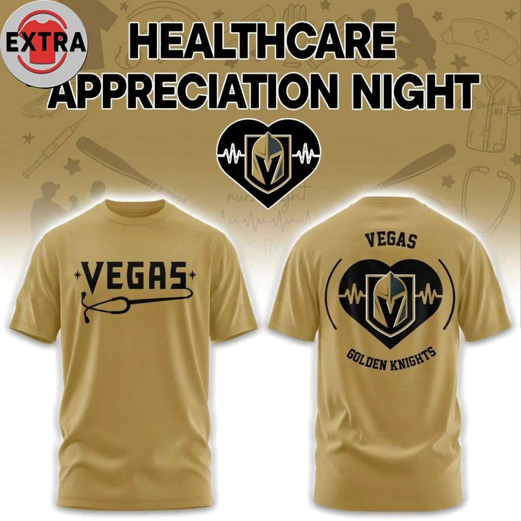 Official Vegas Golden Knights Healthcare Appreciation Night Logo 2026 Hoodie T-Shirt
