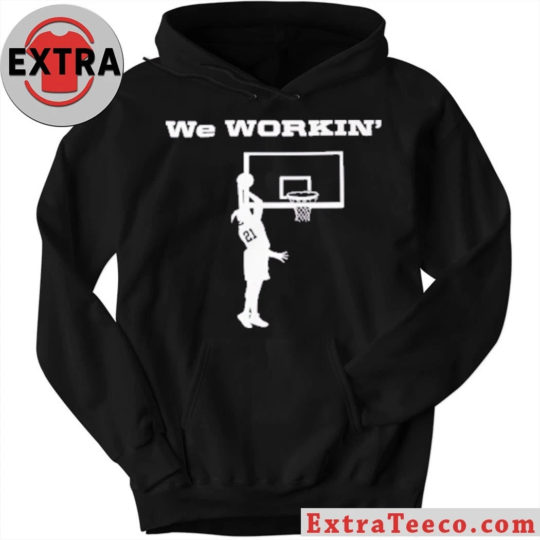 Official We Workin #21 Basketball T-Shirt