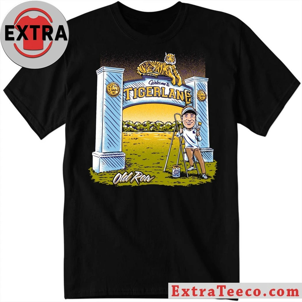 Official Welcome to Tigerlane Old Row Shirt
