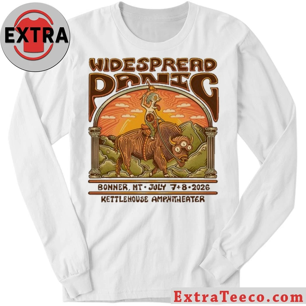 Official Widespread Panic Bonner MT On July 7-8 2026 Shirt