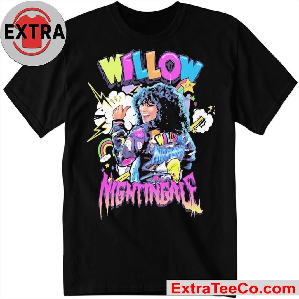 Official Willow Nightingale Aew Graphic Series Shirt