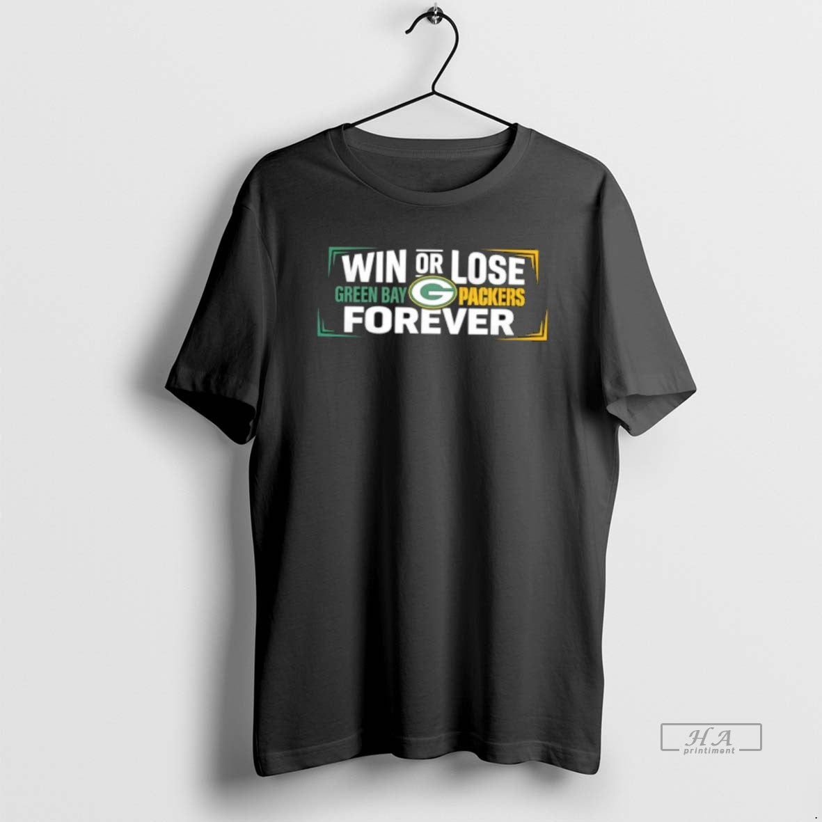 Official Win Or Lose Green Bay Packers Forever T-Shirts, Hoodie, Sweatshirt | PodTeesHub.com