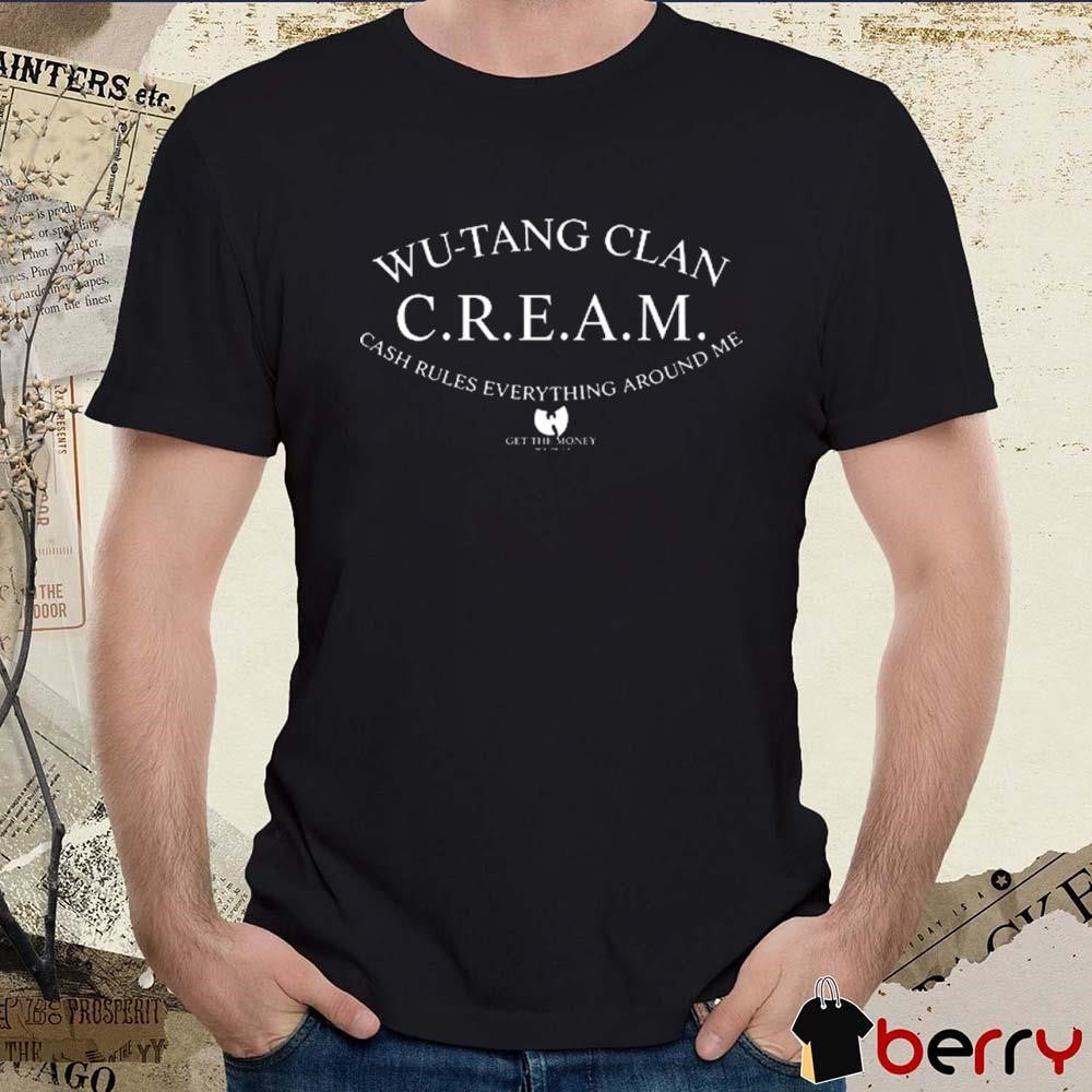 Wu Tang Clan C.R.E.A.M. Cash Rules Everything Around Me t-shirt