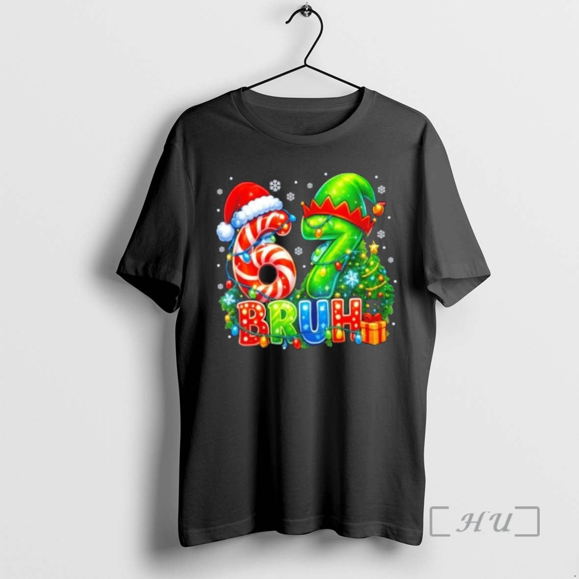 Officials 2025 Bruh 67 Six Seven 6 7 Meme Christmas T-Shirts, Hoodie, Sweatshirt | PodTeesHub.com