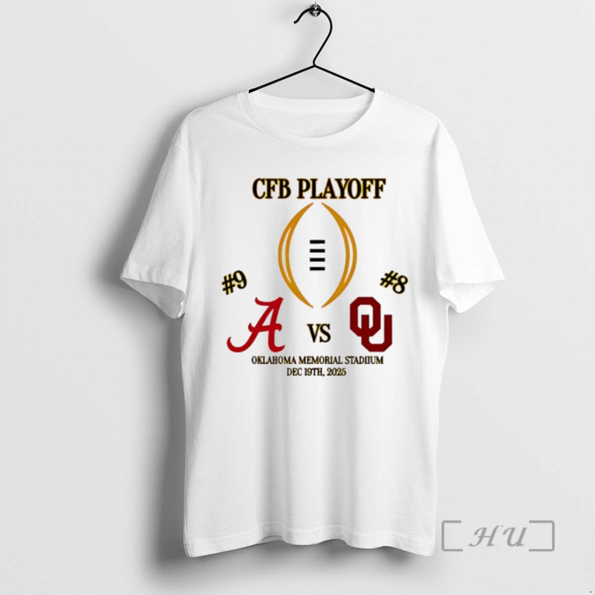Officials 2025 Cfp First Rd Game 1 Alabama Vs Oklahoma T-Shirts, Hoodie, Sweatshirt | PodTeesHub.com