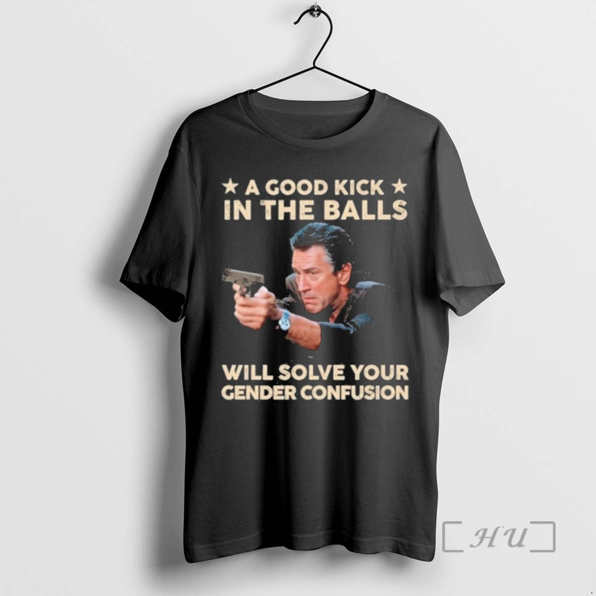 Officials A Good Kick In The Balls Will Solve Your Gender Confusion Premium T Shirts Hoodie, Sweatshirt | PodTeesHub.com