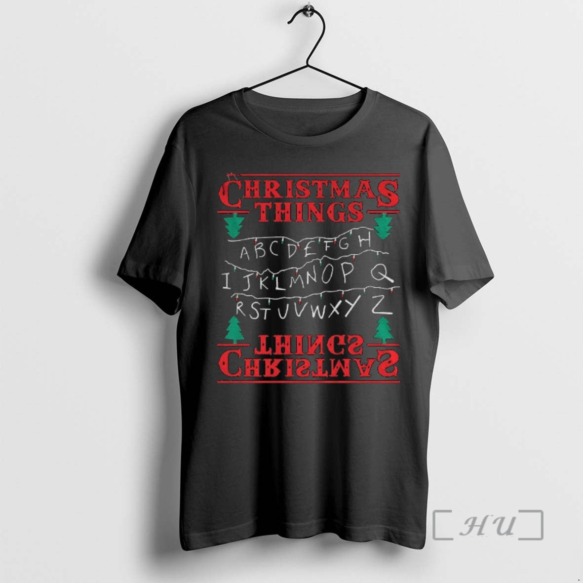 Officials Abcdefghij Christmas Things Upside Down Alphabet Merry Xmas T-Shirts, Hoodie, Sweatshirt | PodTeesHub.com
