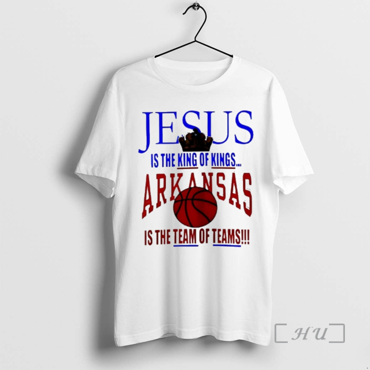Officials Arkansas Razorbacks Basketball Jesus Is The King Of Kings T-Shirts, Hoodie, Sweatshirt | PodTeesHub.com