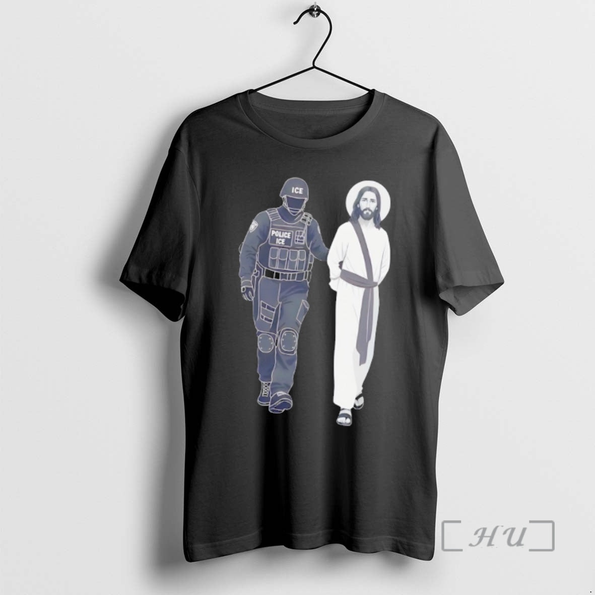 Officials Arresting Jesus By Police Ice T-Shirts, Hoodie, Sweatshirt | PodTeesHub.com