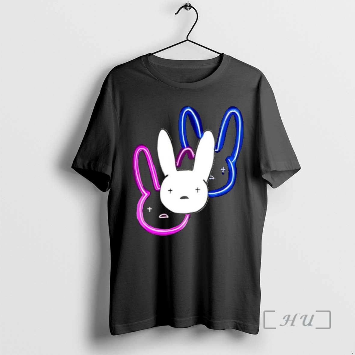 Officials Bad Bunny 3 Head Cute T-Shirts, Hoodie, Sweatshirt | PodTeesHub.com