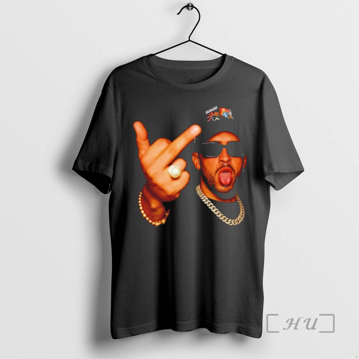 Officials Bad Finger Benito Bunny Singer Middle Finger T-Shirts, Hoodie, Sweatshirt | PodTeesHub.com