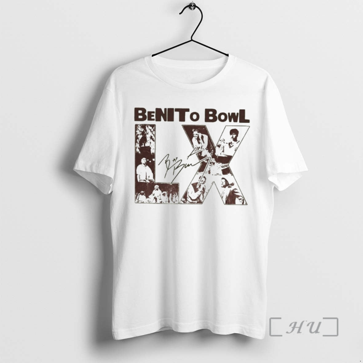 Officials Benito Bowl Bad Bunny 2026 Signature T-Shirts, Hoodie, Sweatshirt | PodTeesHub.com