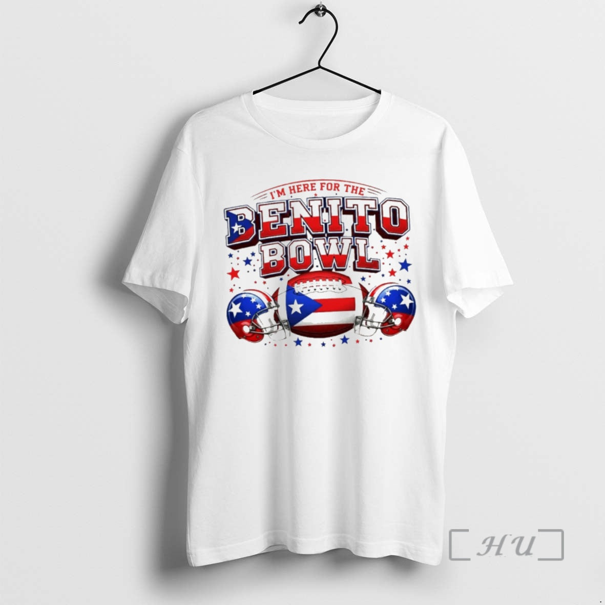 Officials Benito Bowl Bad Bunny Im Here For The Benito Bowl Logo Premium T Shirts Hoodie, Sweatshirt | PodTeesHub.com