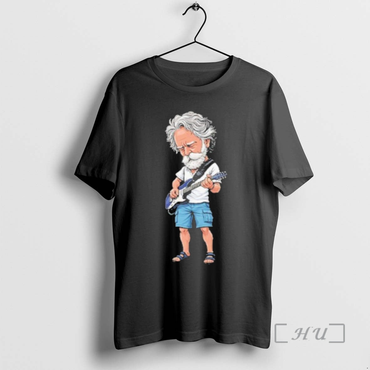 Officials Bob Weir Guitar Illustration T-Shirts, Hoodie, Sweatshirt | PodTeesHub.com