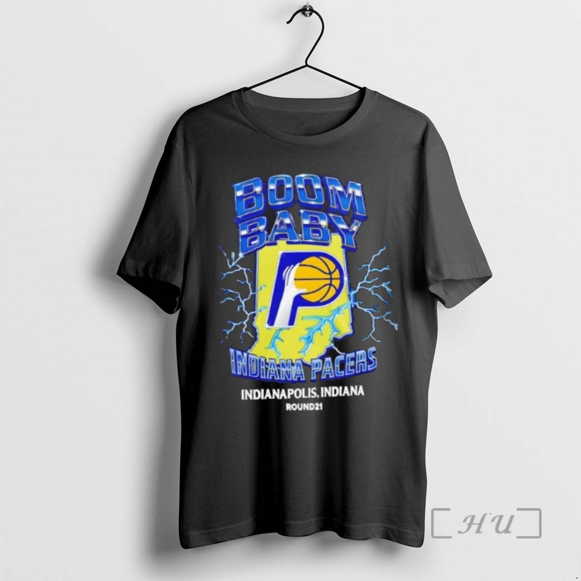 Officials Boom Baby Exclusive Indiana Pacers Moments Mixtapes 2 Sided T-Shirts, Hoodie, Sweatshirt | PodTeesHub.com