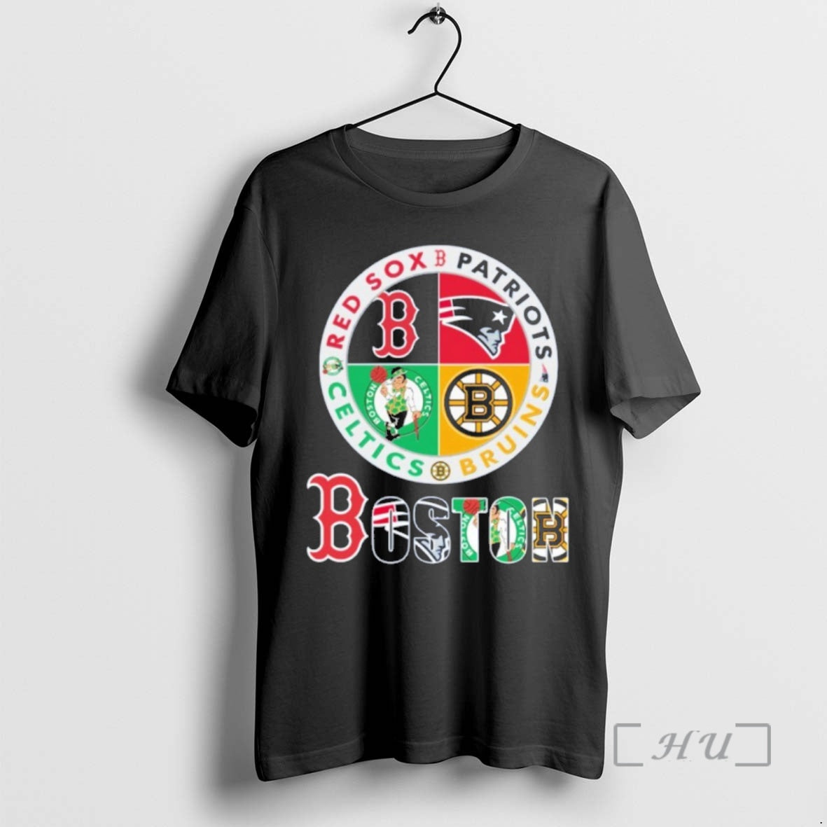 Officials Boston Red Sox Patriots Bruins Celtics Logo T-Shirts, Hoodie, Sweatshirt | PodTeesHub.com