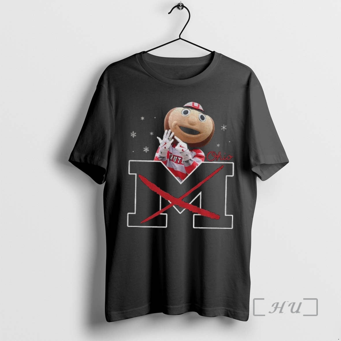 Officials Brutus Buckeye Ohio State Snow Vs Michigan Wolverines Football Erase M Premium T Shirts Hoodie, Sweatshirt