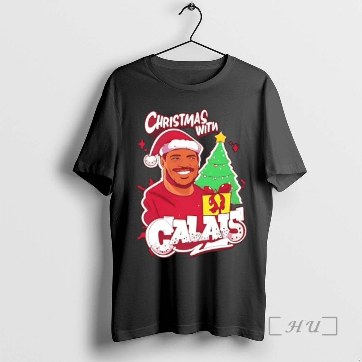 Officials Calais Campbell Christmas With Calais T-Shirts, Hoodie, Sweatshirt | PodTeesHub.com