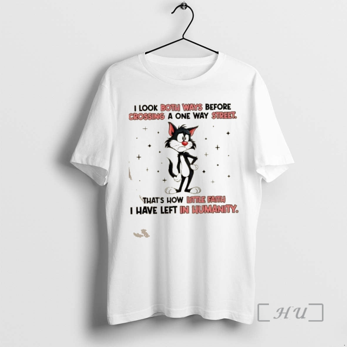 Officials Cat I Look Both Ways Before Crossing A One Way Street That Ho Little T-Shirts, Hoodie, Sweatshirt | PodTeesHub.com